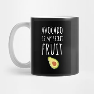 Avocado Is My Spirit Animal Mug